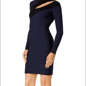 Hervé Léger
Bandage Mockneck Dress
